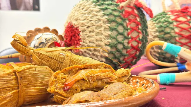 Feria del tamal en Tecualilla.