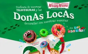 ¡Donas Kocas de Navidad en Krispy Kreme! Sólo el 14 y 15 de diciembre