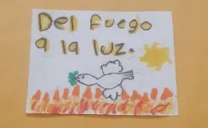 Quiero jugar y ser feliz: Niños de Culiacán piden la paz con mensajes inspiradores