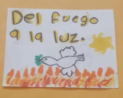 Quiero jugar y ser feliz: Niños de Culiacán piden la paz con mensajes inspiradores