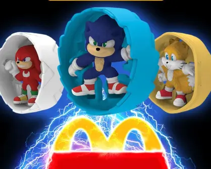 La película de Sonic 3 llega a la Cajita Feliz de McDonald´s en México; Cuánto cuesta 