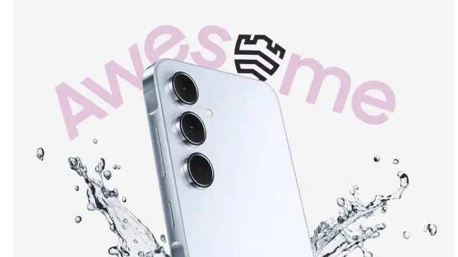 El Galaxy A55 es de los celulares más populares de Samsung. Foto: Cortesía