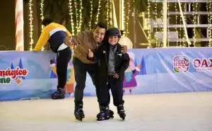 Pista de hielo gratis en el Parque Primavera en Oaxaca; Cómo entrar gratis y fechas