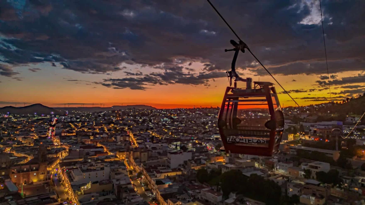Teleférico de Zacatecas amplía sus horarios en diciembre de 2024. Foto: Cortesía