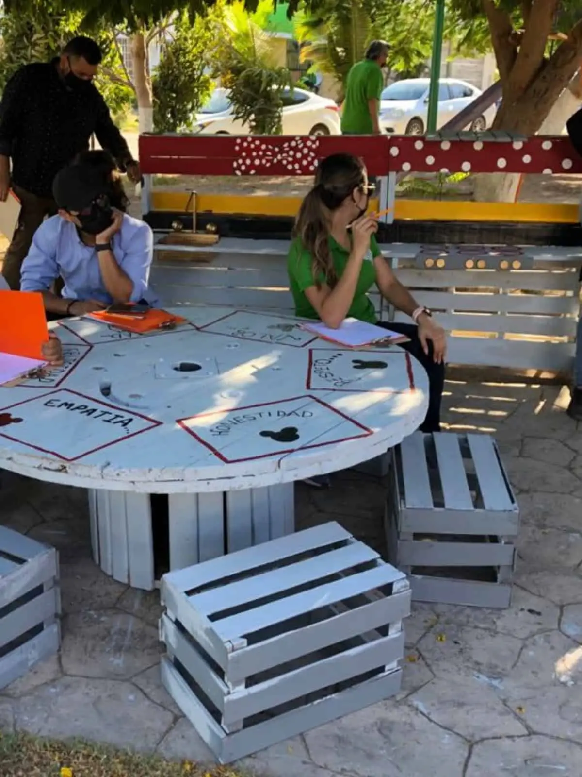 El quinto lugar fue para el Equipo Lago Dorado, con un juego instalado en Zona Dorada. Foto: Parques Alegres