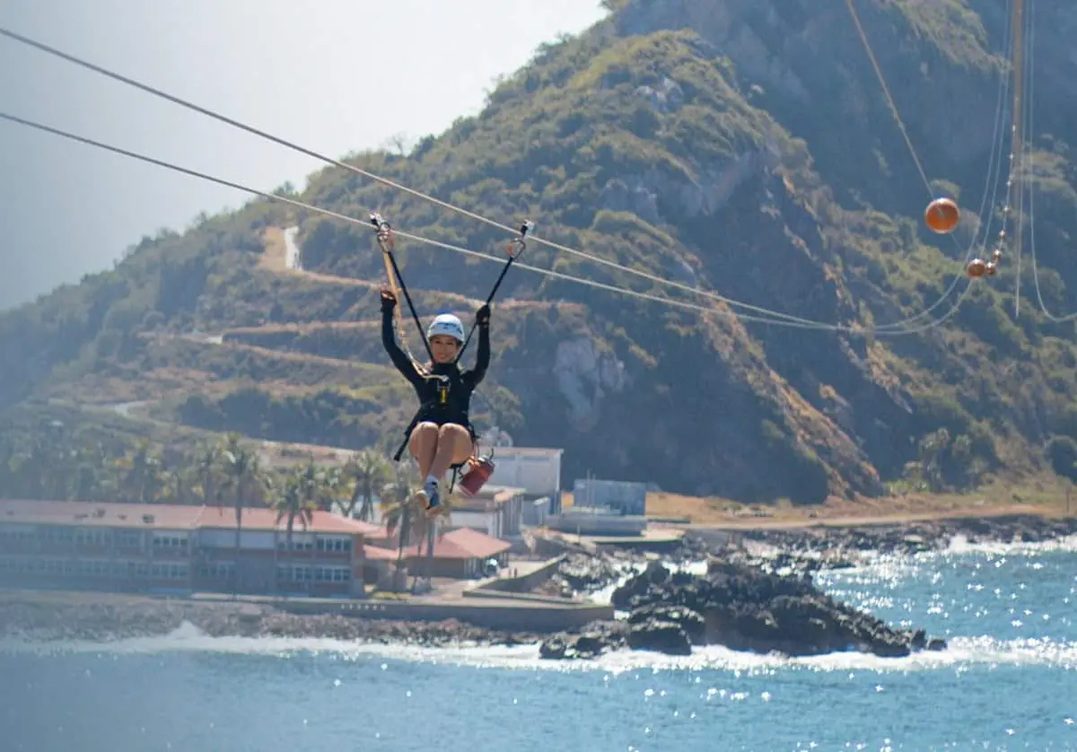 Tirolesa Mazatlán.