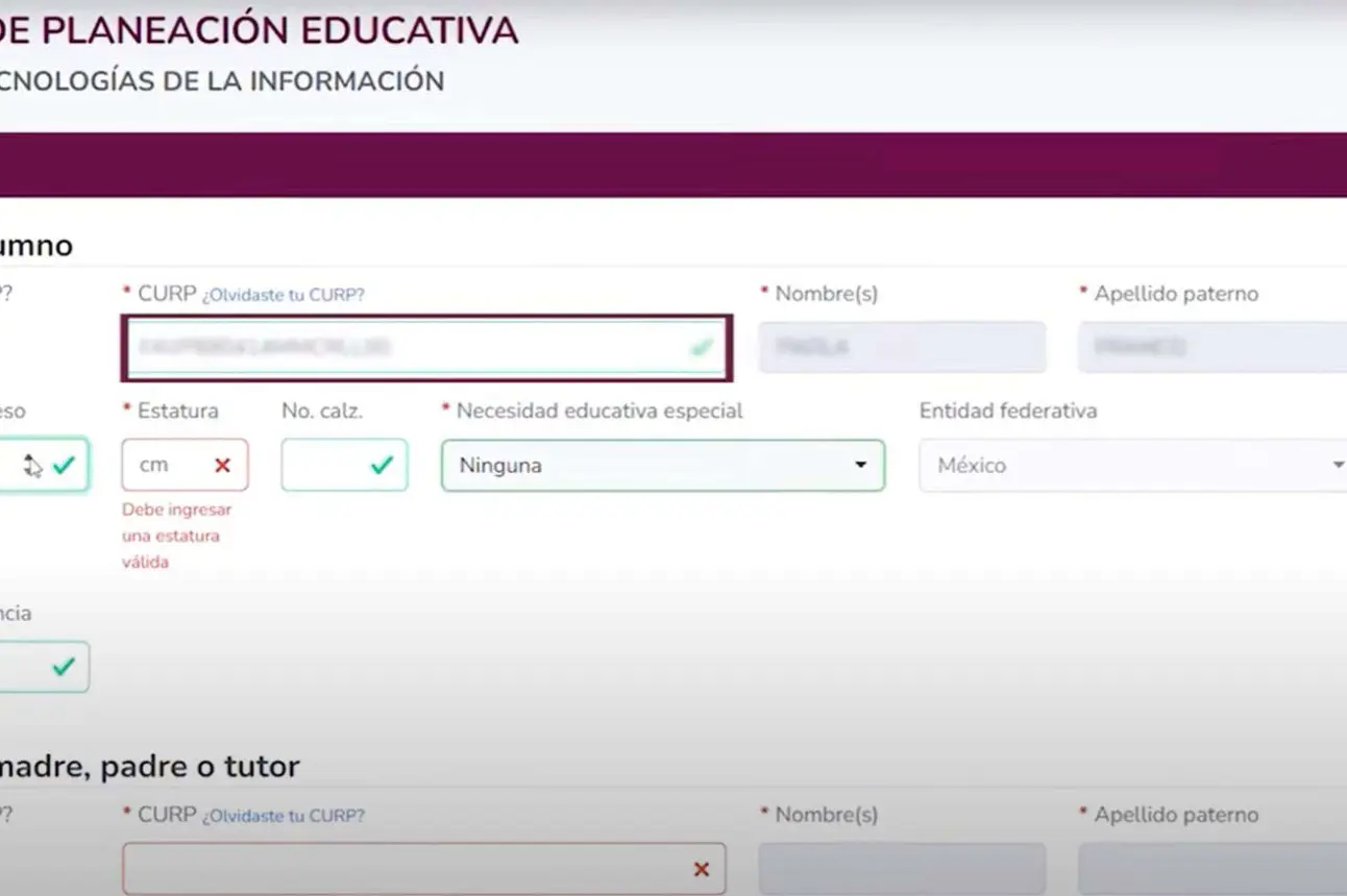 Guía para preinscribir a hijos en línea : preescolar, primaria y secundaria.