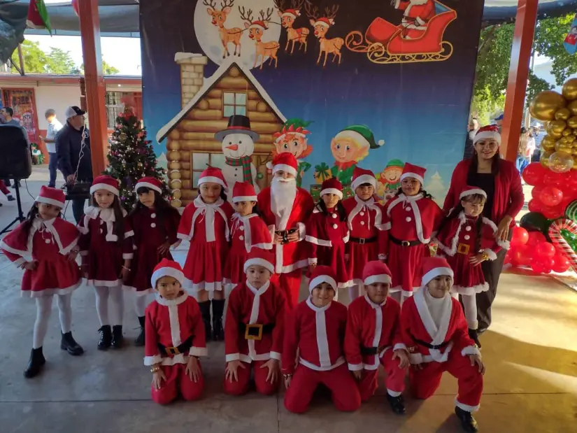 Los niños de segundo año tuvieron una presentación muy especial.