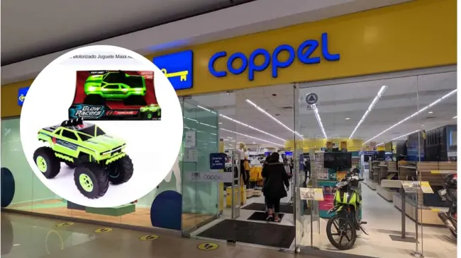 Coppel pone juguetes en liquidación a pocos días de la Navidad. Foto: Cortesía