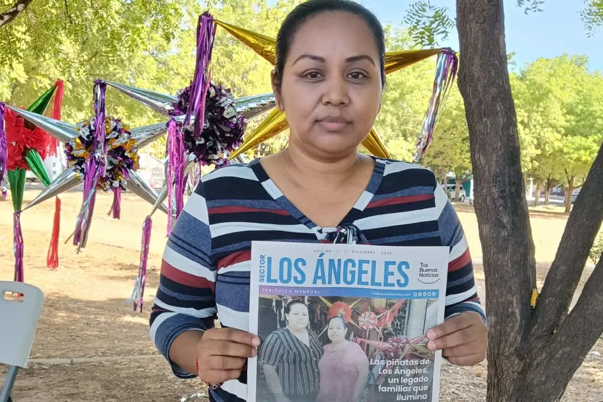 Habitantes del sector Los Ángeles recibieron con entusiasmo la primera edición del periódico Tus Buenas Noticias.