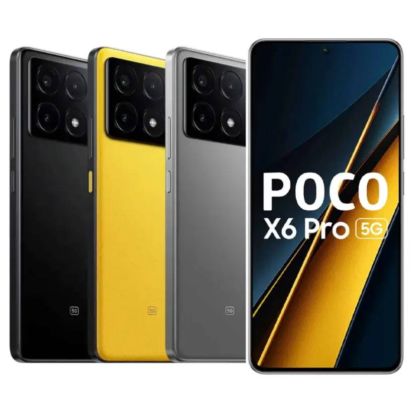 POCO X6 Pro de los mejores en la gama media de la marca Xiaomi. Foto: Cortesía