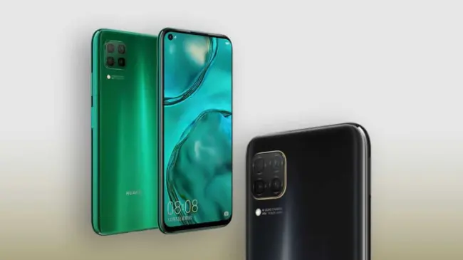 Celular Huawei P40 Lite con 128 GB de memoria de almacenamiento. Foto: Cortesía