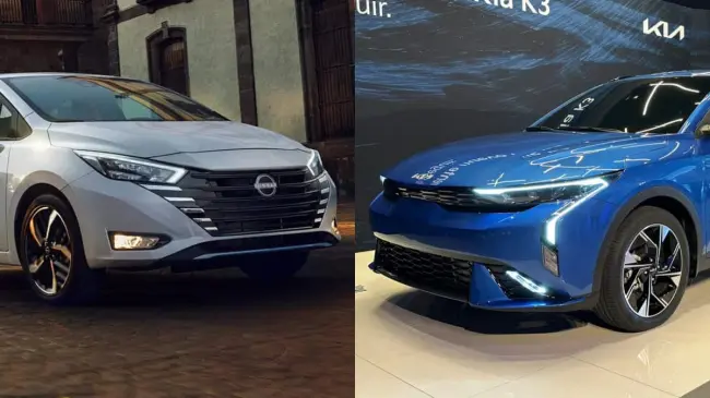 El Nissan Versa y el KIA K3 se encuentran entre las mejores opciones de su segmento.
