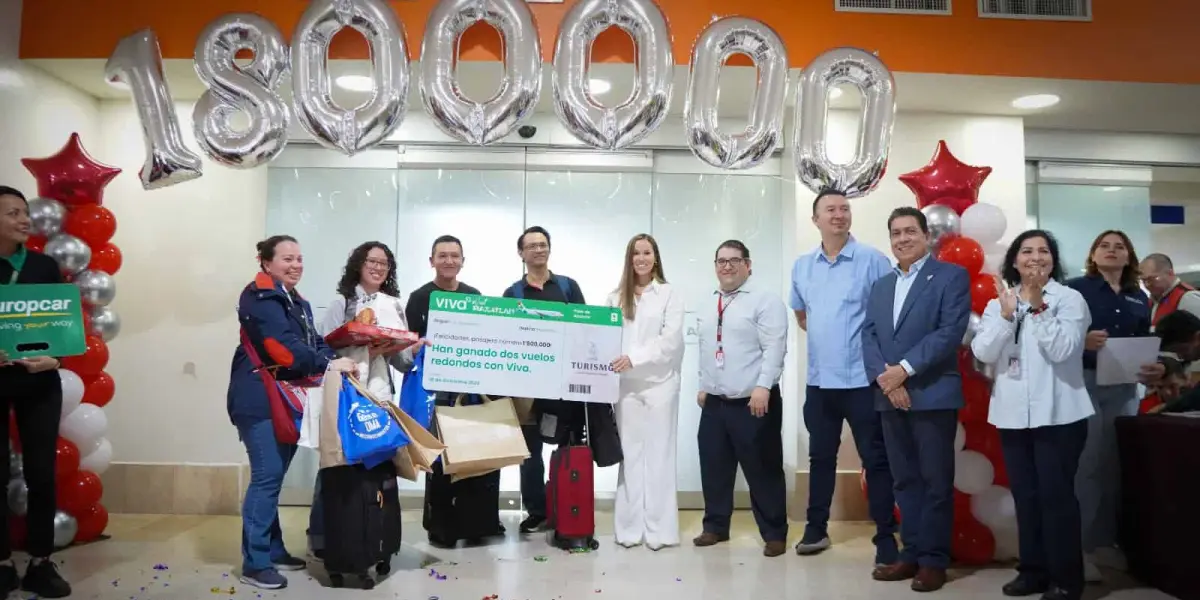 Reciben al pasajero 1 millón 800 mil en el aeropuerto de Mazatlán.