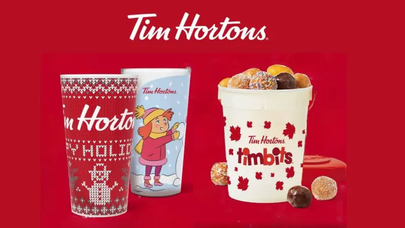 Tim Hortons: cuánto cuestan la cubeta y vasos navideños