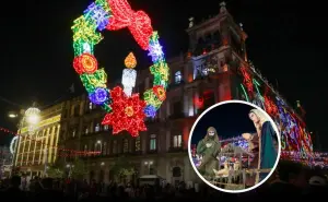 El Zócalo de CDMX brilla con su Árbol de Navidad monumental y Niño Dios gigante