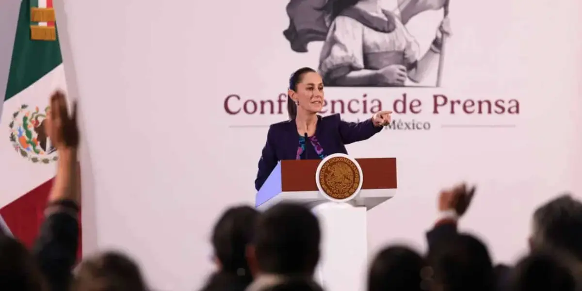 Mañanera del Pueblo de Claudia Sheinbaum.