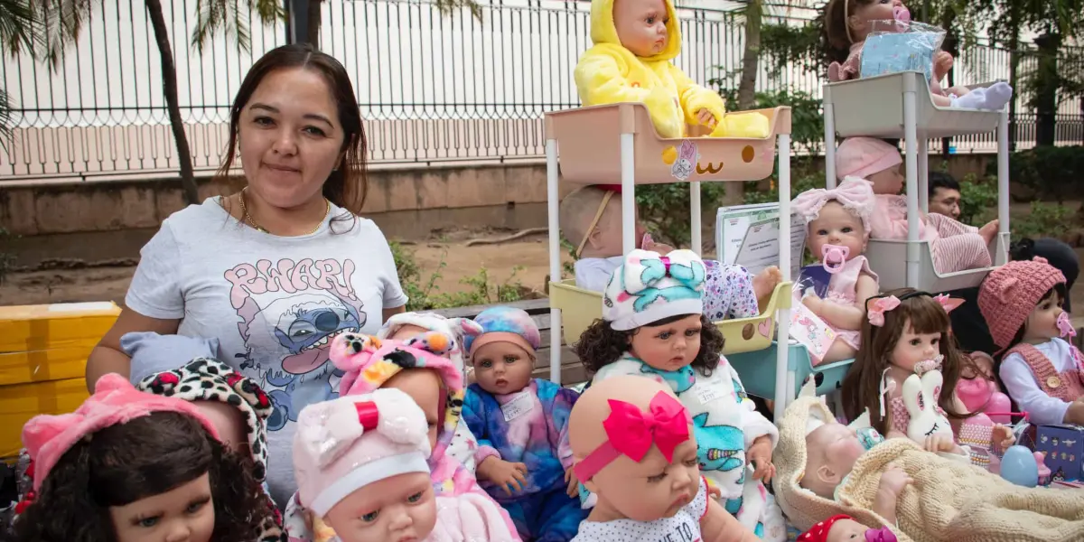 Con mucho ánimo, los jóvenes de Culiacán participaron en el Bazar Juvenil de Culicán.