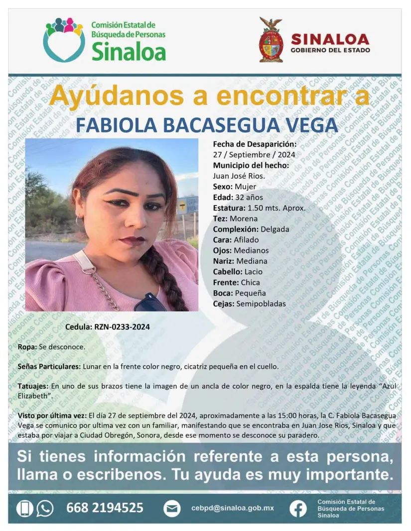 Fabiola Bacasegua Vega