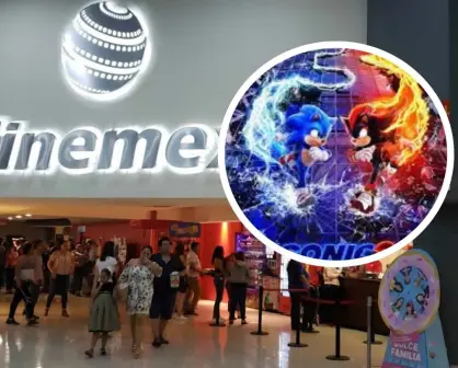 Fecha de venta oficial del combo de la película de Sonic 3 en Cinemex; cuánto cuesta