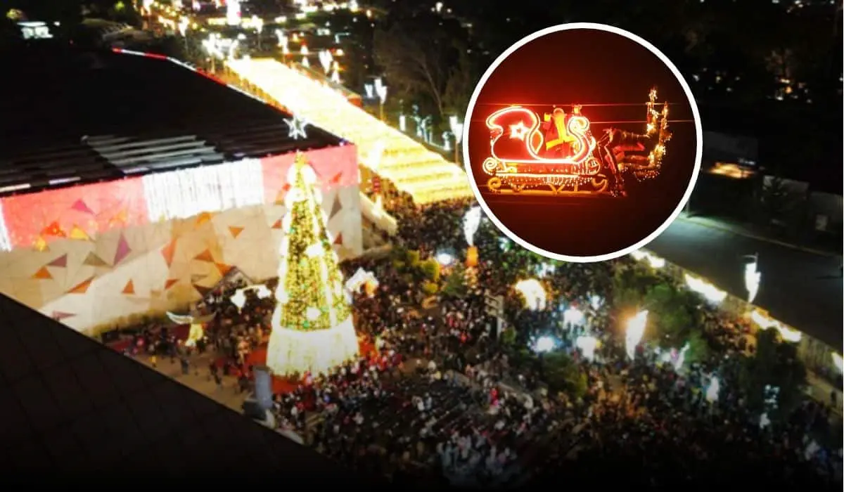 Festival Navideño en Los Fuertes.