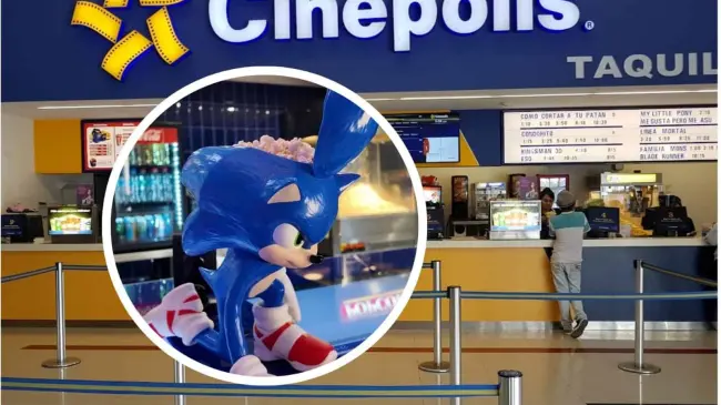 Palomera de la película de Sonic 3 en Cinépolis, cuándo comenzará su venta. Foto: Cortesía