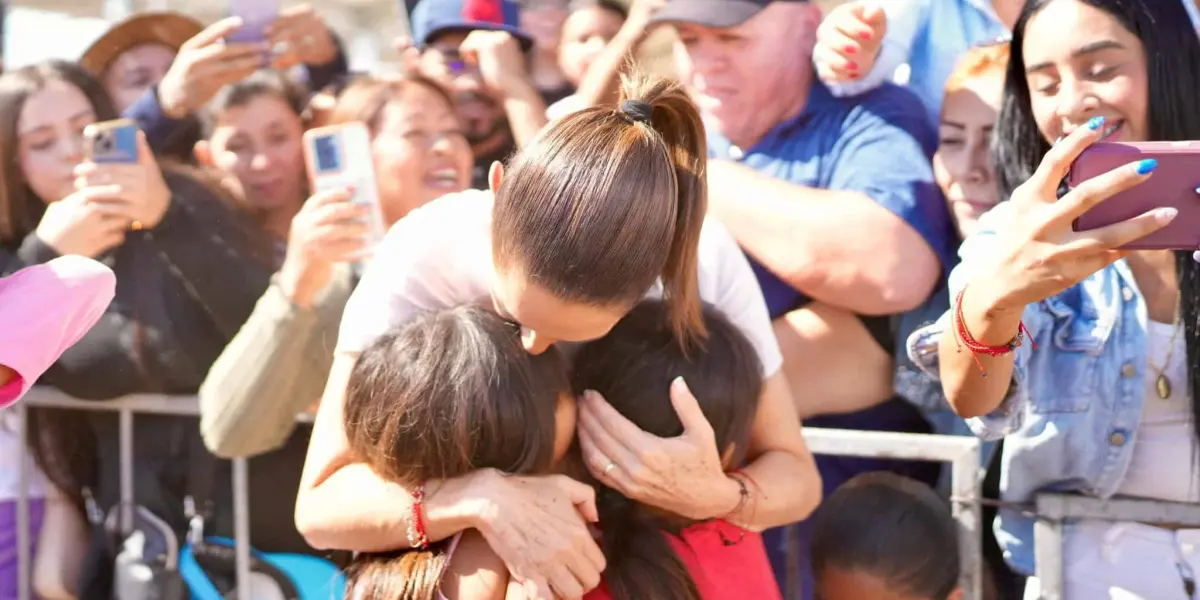 La presidenta de México, Claudia Sheinbaum Pardo en su visita a Mazatlán expresó: Nunca dejaremos solos a los sinaloenses en la lucha por la paz.