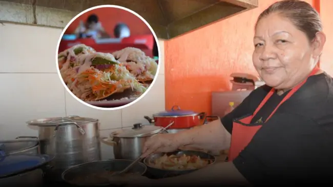 María Esther ha creado un ambiente cálido donde cada comensal se siente como en casa, disfrutando de su deliciosa cocina económica en la Toledo Corro. Foto: Juan Madrigal
