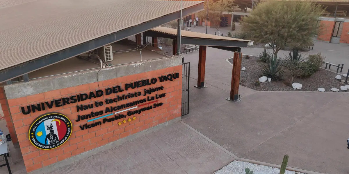 Universidad del pueblo Yaqui en Vícam, Sonora.