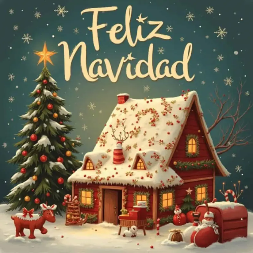 Frases e imágenes para Navidad. Foto: Cortesía