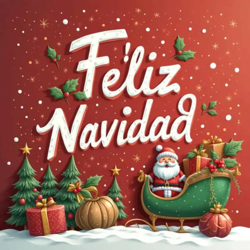 Feliz Navidad 2024. Foto: Cortesía