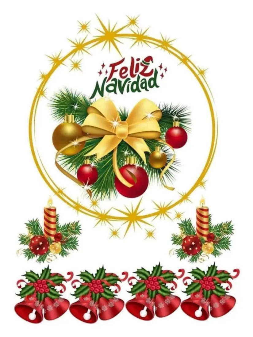 imágenes para dedicar a familiares en Navidad 2024 . Foto: Cortesía