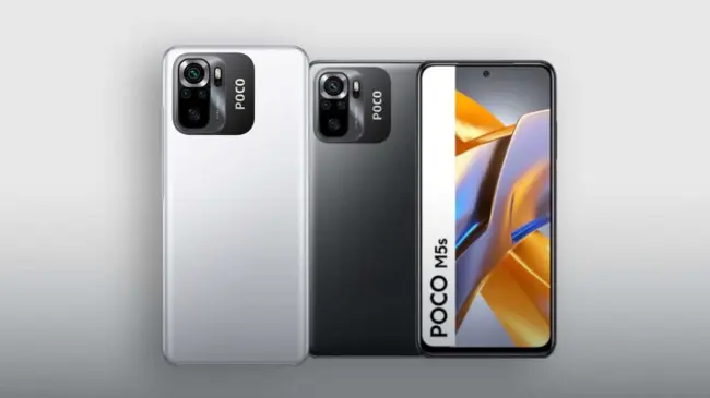 El celular Poco M5s viene equipado con altavoces estéreos. Foto: Cortesía