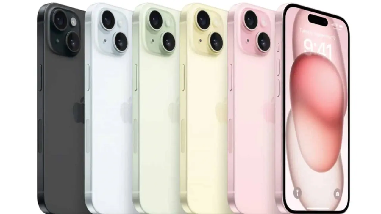 iPhone 15 Plus con pantalla de 6,7 pulgadas y tasa de refresco de 120 Hz. Foto: Cortesía
