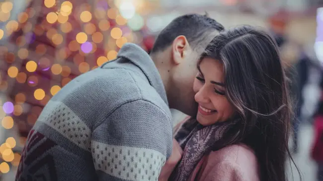 Frases para desearle una feliz navidad a tu novio o novia.