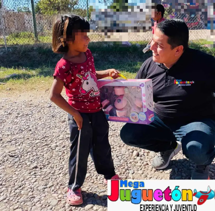 Afecto por los niños en Villa Juárez