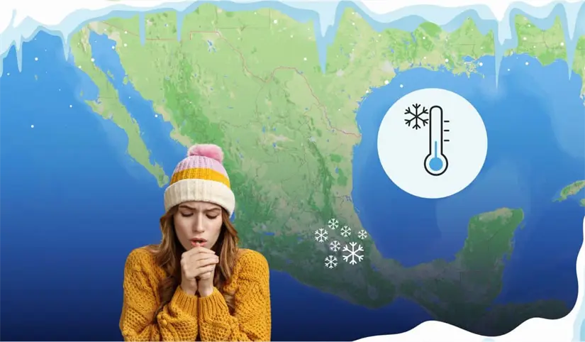 El frente frío 31 afectará principalmente estados del norte. Foto: Cortesía