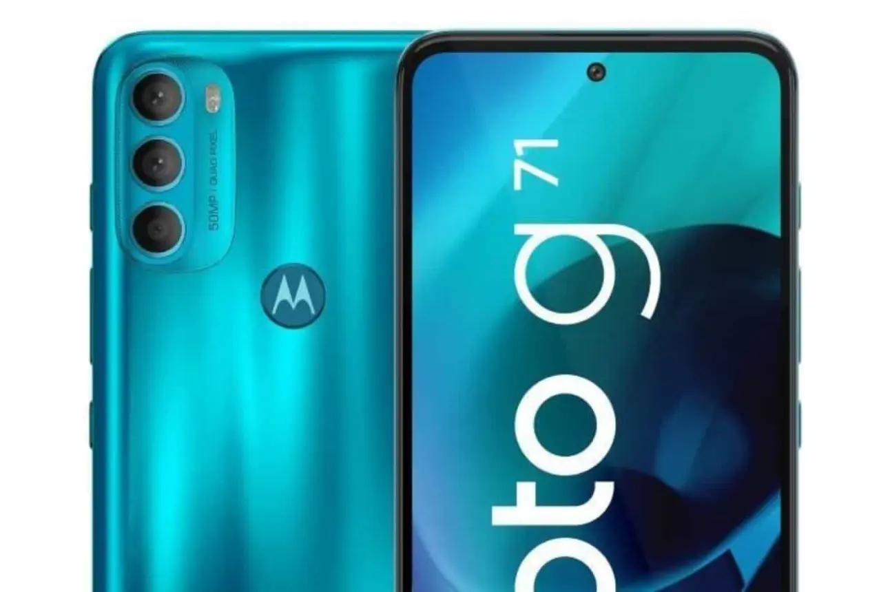 El celular Motorola Moto G71 trae altavoces estéreos. Foto: Cortesía