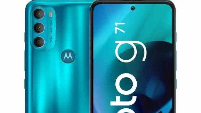 El celular Motorola Moto G71 trae altavoces estéreos. Foto: Cortesía