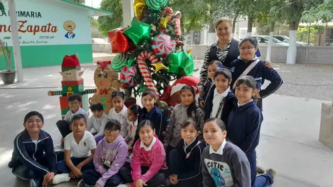 Un llamado a la paz, al respeto y el amor en Navidad de la niñez de Villa Juárez