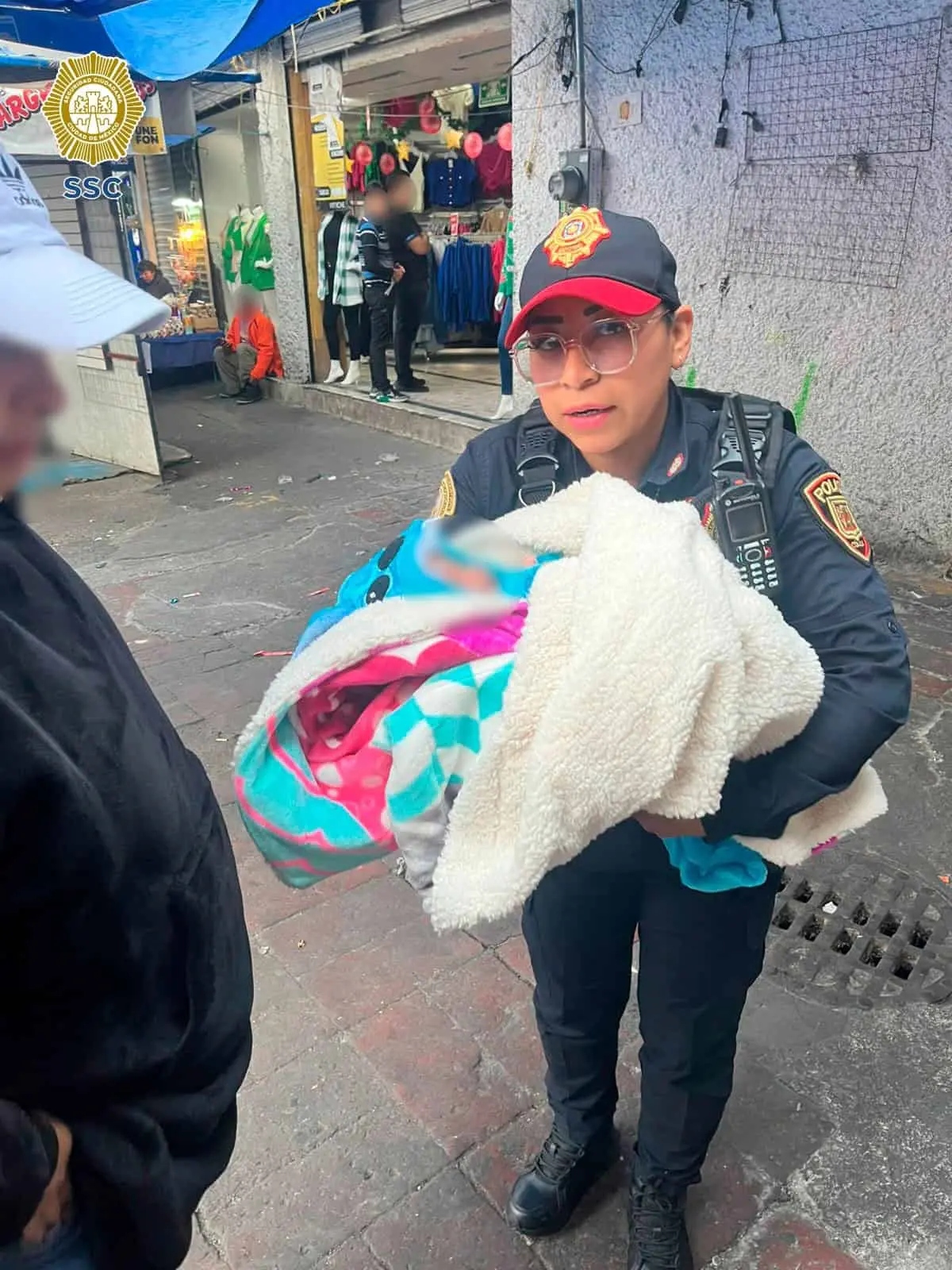 Bebé recuperada