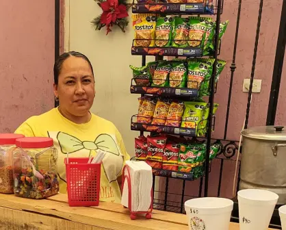 Daisy Sarabia y sus snacks, un ejemplo de resiliencia en el fraccionamiento Los Ángeles