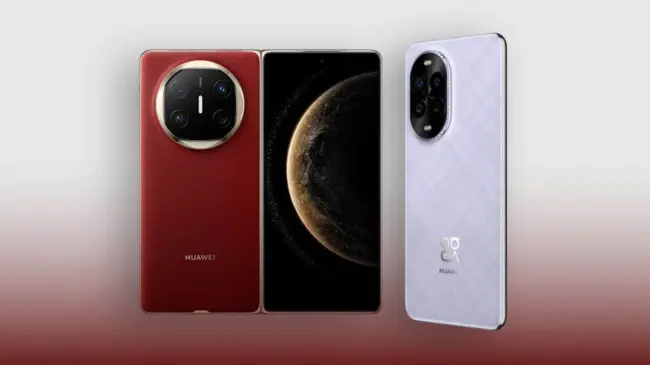 Llegan al mercado el Huawei Nova 13 Pro y el plegable Mate X6. Foto: Cortesía