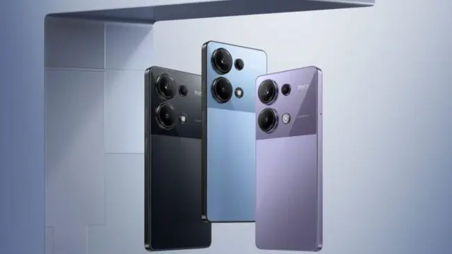 El celular Poco M6 Pro es de gama media e incluye batería de larga duración. Foto: Cortesía