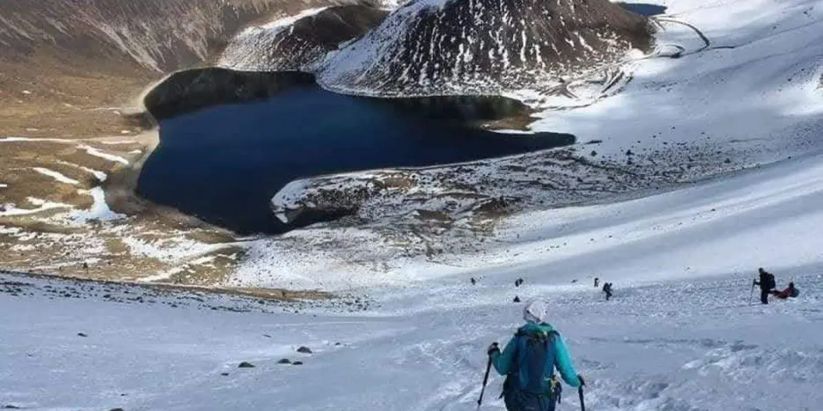 Disfruta del paisaje del Nevado de Toluca, en el Estado de México. Foto: Cortesía