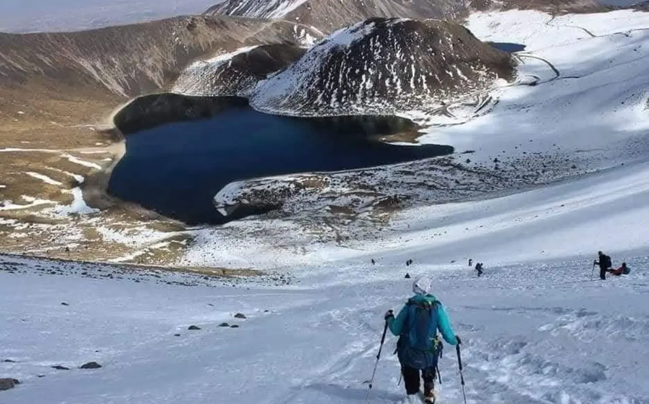 Disfruta del paisaje del Nevado de Toluca, en el Estado de México. Foto: Cortesía