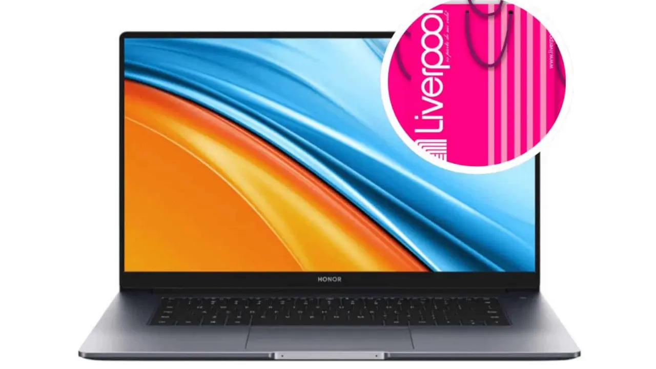 Laptop Honor MagicBook con bebcam bajo el teclado. Foto: Cortesía
