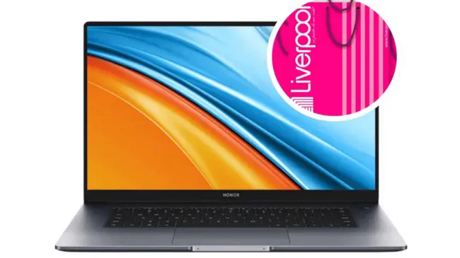 Laptop Honor MagicBook con bebcam bajo el teclado. Foto: Cortesía