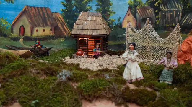 El impresionante nacimiento del Niño Jesús en Morelia con más de 100 figuras artesanales