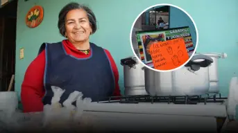 Con atole, avena y chocolate, Lupita endulza el invierno de Culiacán, a sus 68 años suma sabor y experiencia